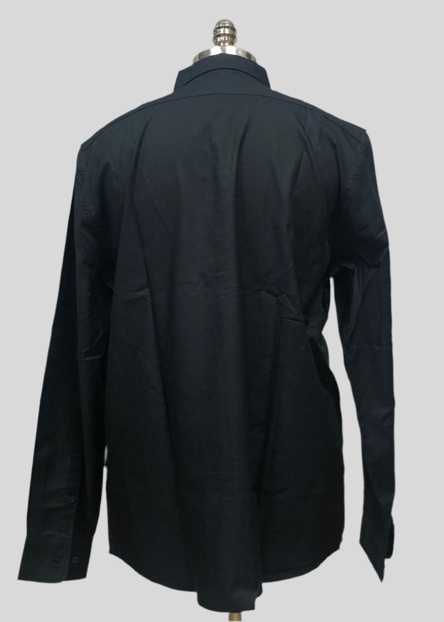 Camisa de botones Psycho Bunny 🐰  Color negro con logo tradicional Talla L Entalle Regular