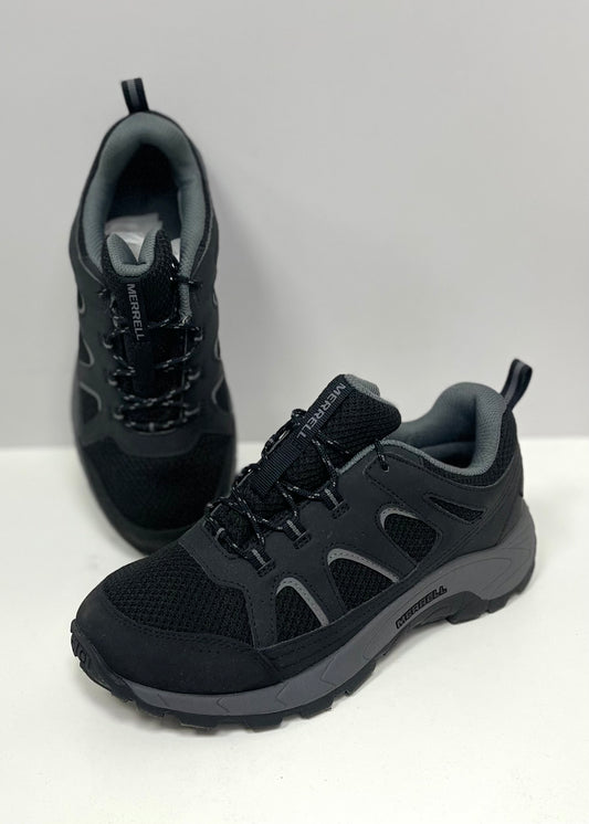 Zapatillas de niño o niña Merrell 👟 Modelo Original Oakcreek Low Lace Wtrpf unisex Color gris Talla 7