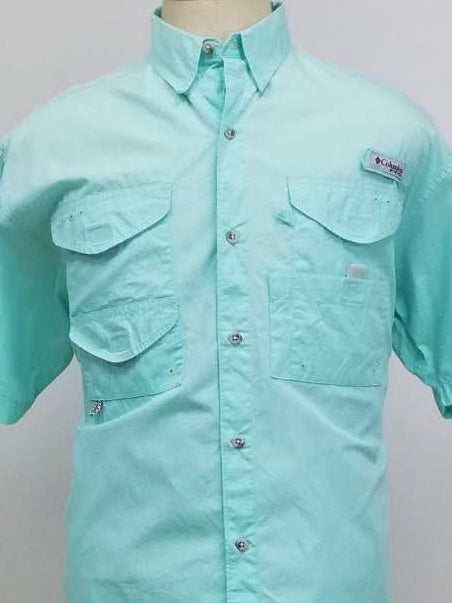 Camisa Columbia 🔹Modelo Superhead color con Omni Shade Manga corta Talla M (ver descripción)