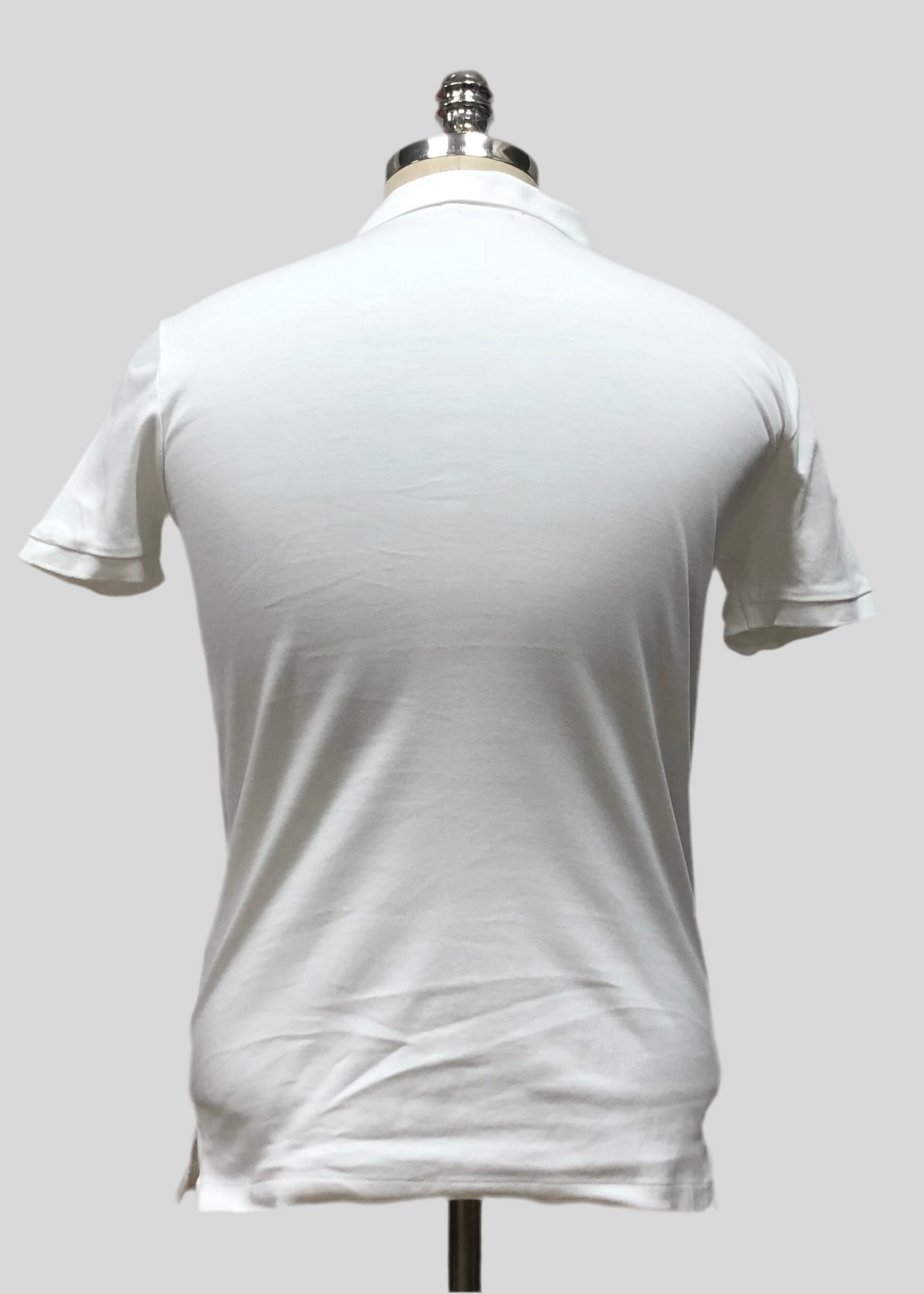 Camiseta Polo Ralph Lauren 🏇🏼 color blanco Talla S Entalle Custom Slim Fit (ver descripción)