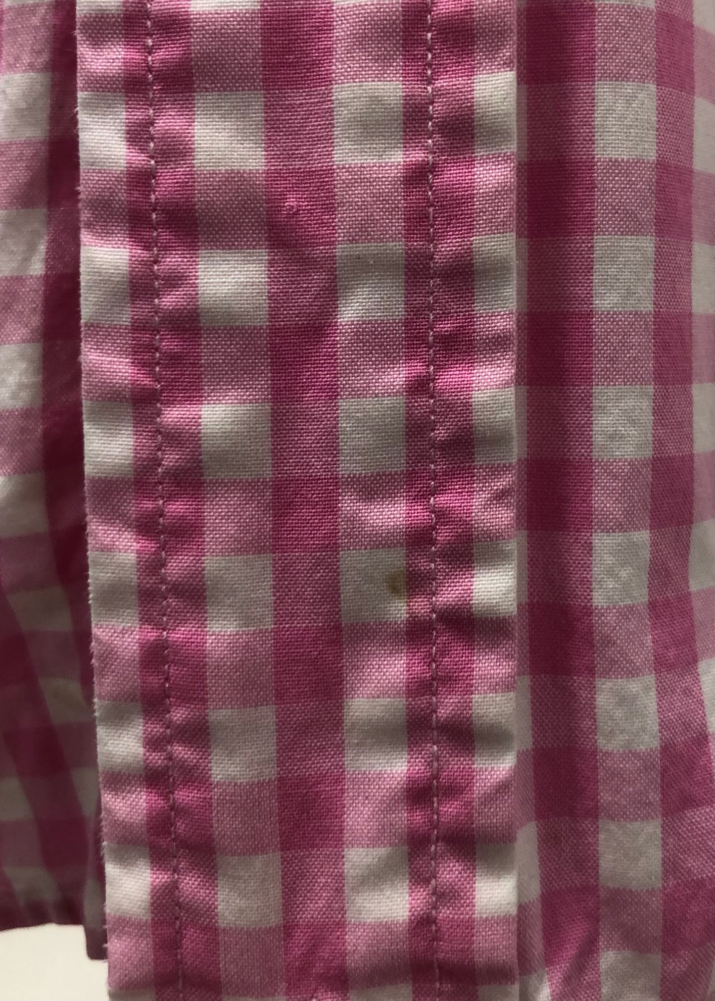 Camisa Polo Ralph Lauren 🏇🏼 con patrón de cuadros gingham rosado y blanco Talla M Entalle Clásico (ver descripción)