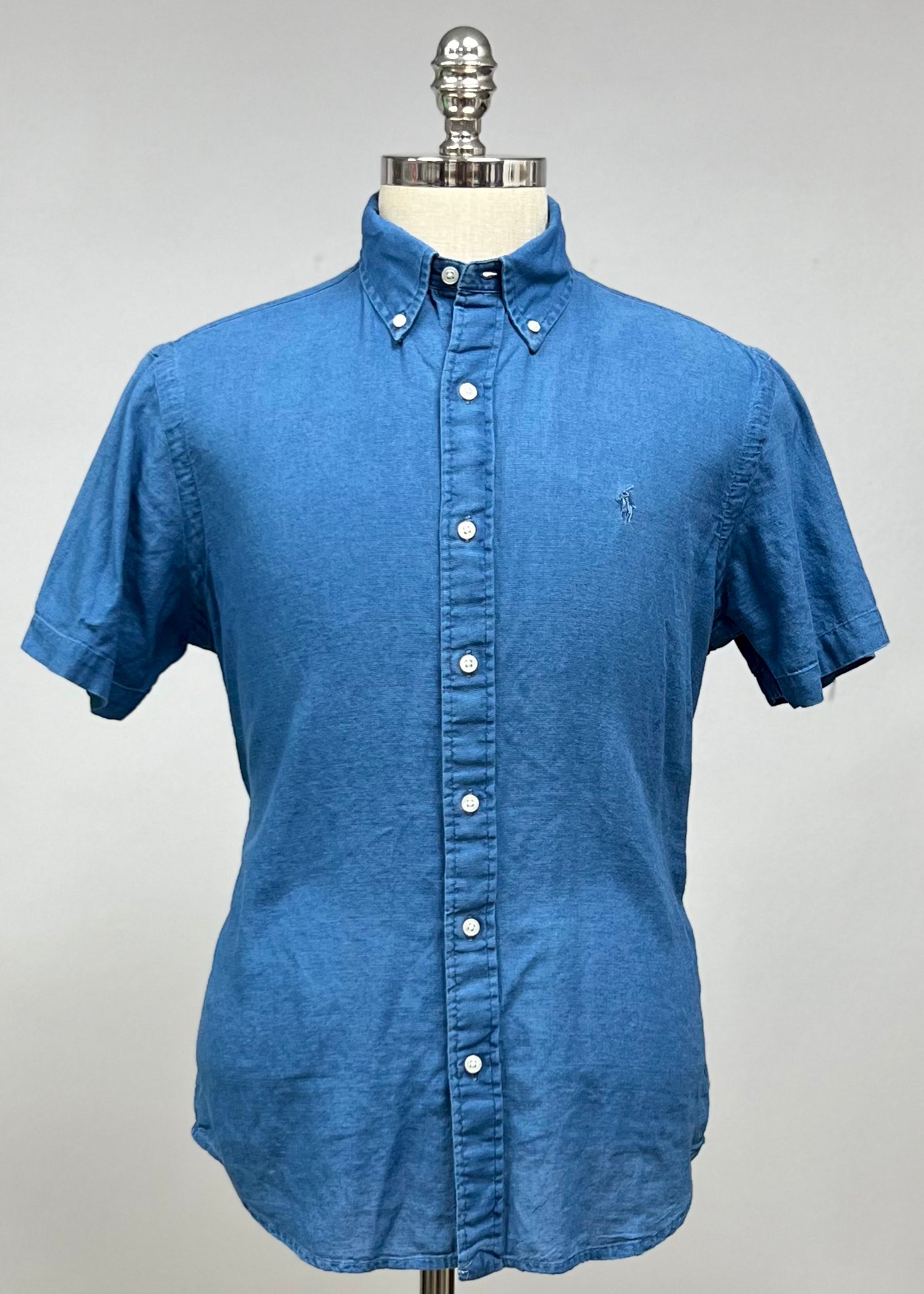 Camisa de botones Polo Ralph Lauren 🏇🏼 de jeans en color azul oscuro Talla S Entalle Regular