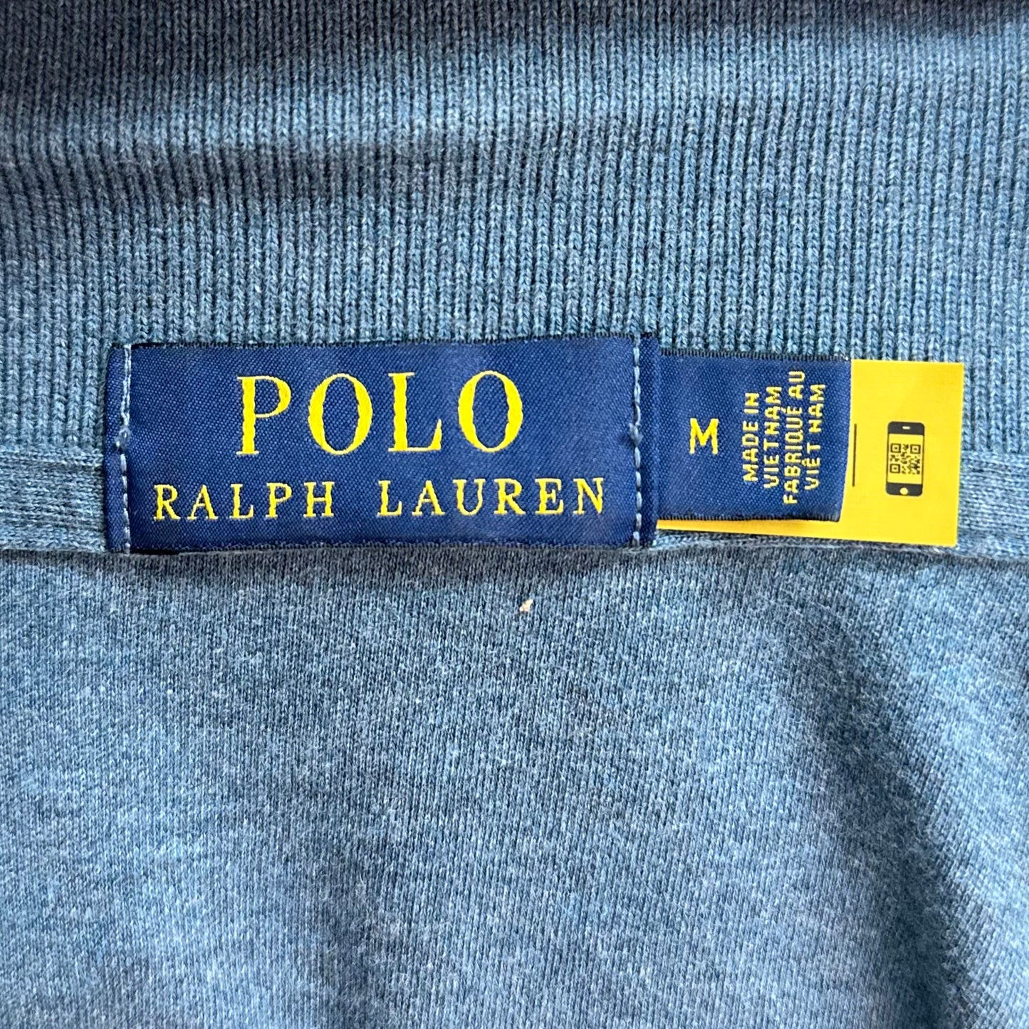 Camiseta Polo Ralph Lauren 🏇🏼 color azul grisáceo Talla M Entalle Regular