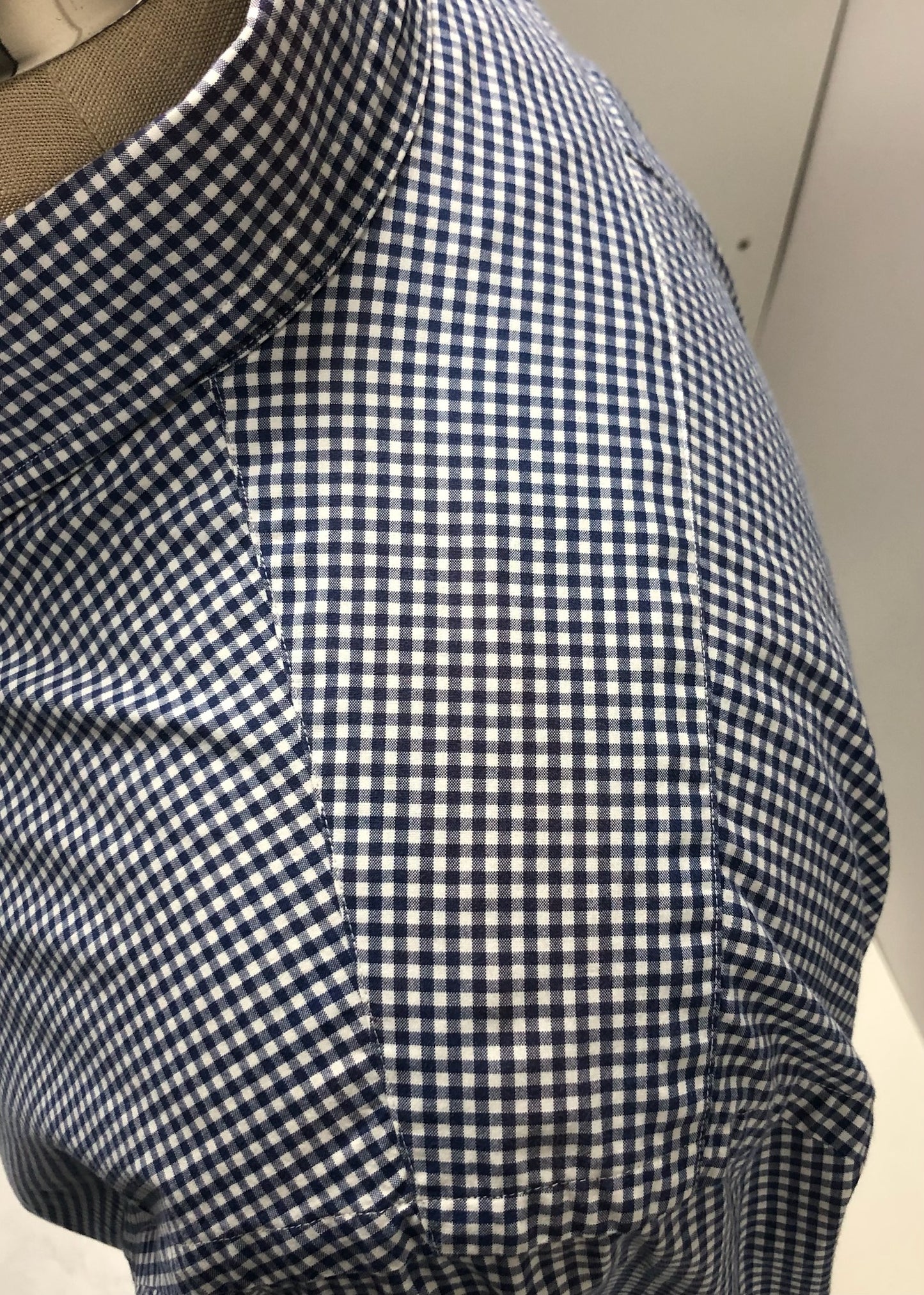 Camisa de botones Polo Ralph Lauren 🏇🏼 de cuadros gingham en color azul y blanco Talla L Entalle Regular (ver descripción)