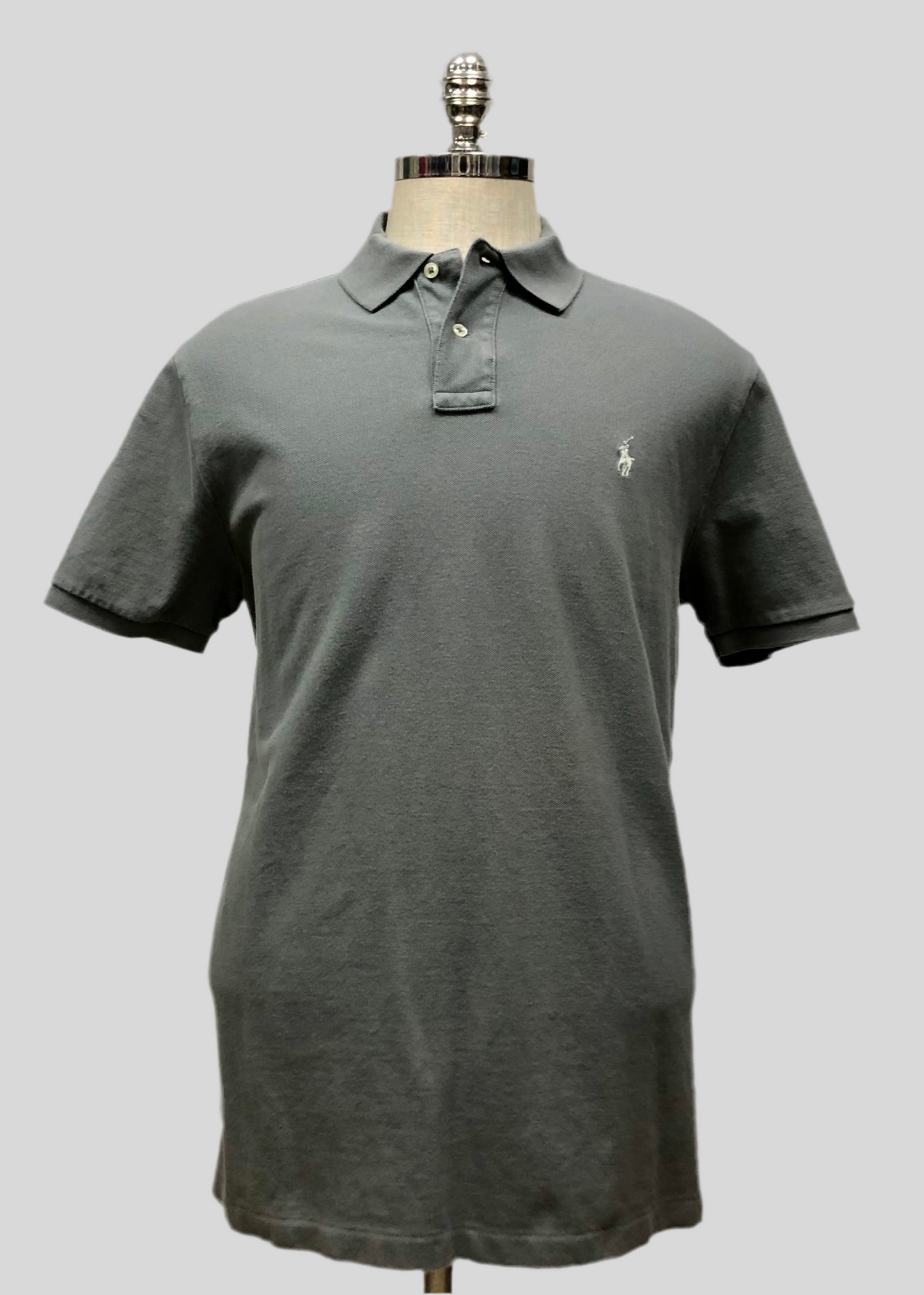 Camiseta Polo Ralph Lauren 🏇🏼 color gris con Talla XL Entalle Custom Slim Fit (ver descripción)
