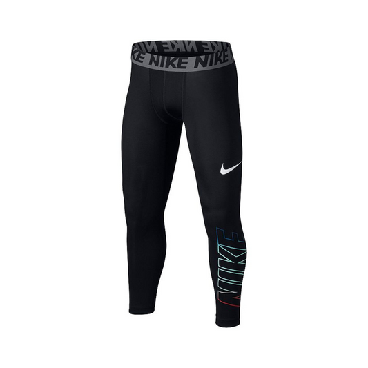 Mallas de entrenamiento Nike ✔️ Pro Dri-FIT para niño en Color negro Talla XL