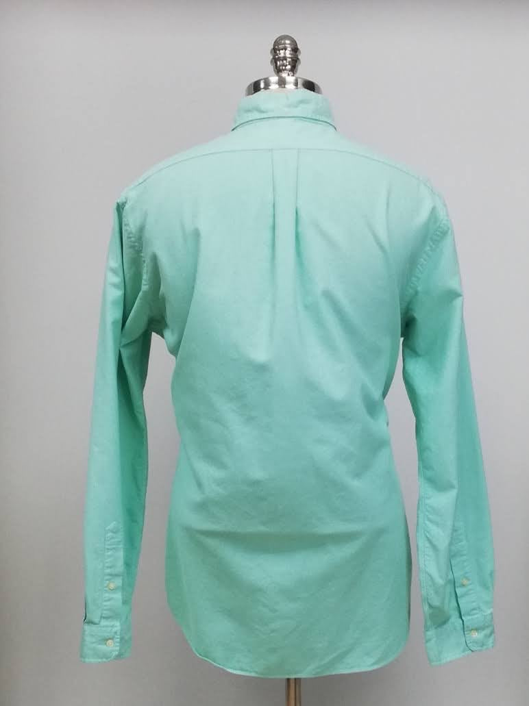 Camisa de botones Polo Ralph Lauren 🏇🏼 Oxford en color turquesa Talla XL Entalle Clásico (ver descripción)