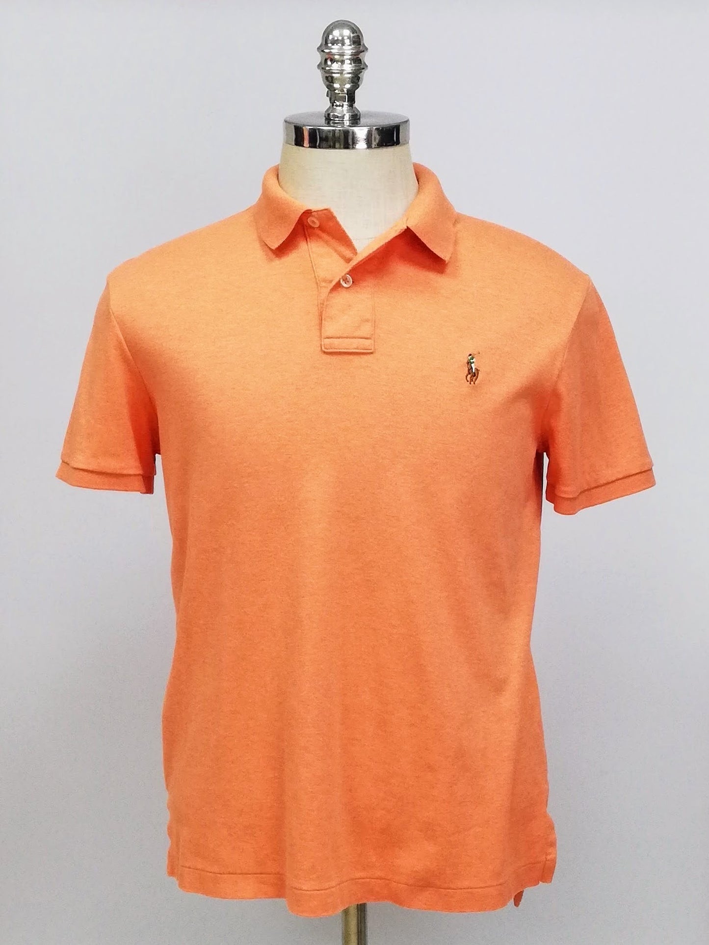 Camiseta Polo Ralph Lauren 🏇🏼color naranja Talla M Entalle Regular (ver descripción)