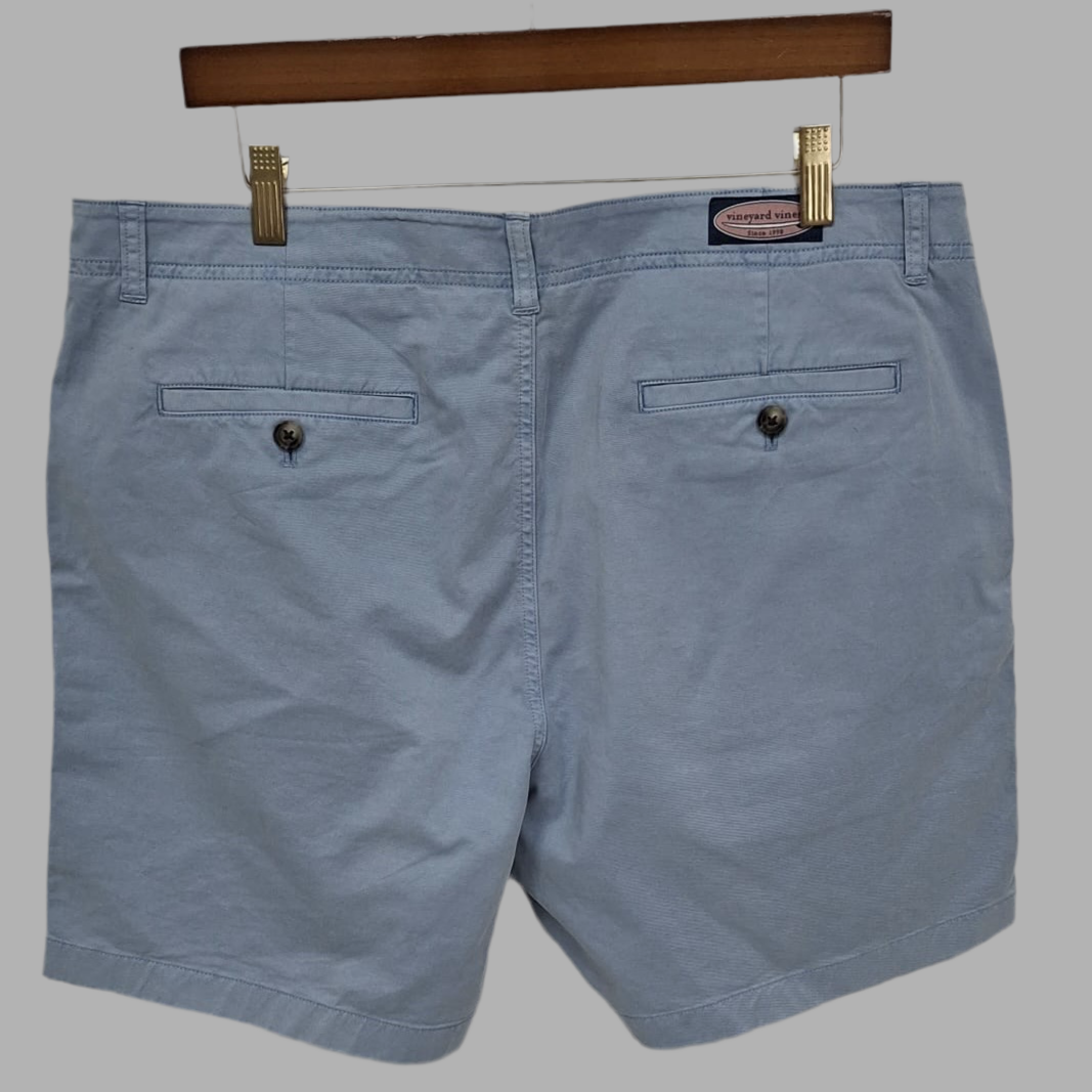 Short Casual Vineyard Vines 🐳 color celeste talla 36 (ver descripción)