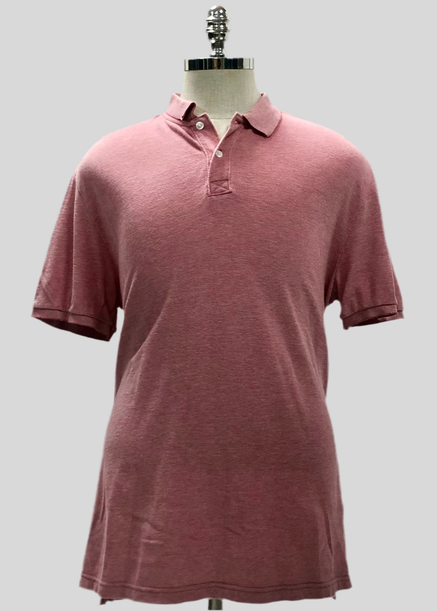 Camiseta Polo G.H. Bass 🇺🇸 color rosado claro Talla L Entalle Regular