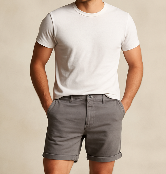 Short Casual J.Crew 🇺🇸 color gris claro talla 34