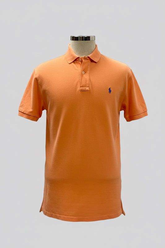 Camiseta Polo Ralph Lauren 🏇🏼color naranja Talla M Entalle Regular (ver descripción)