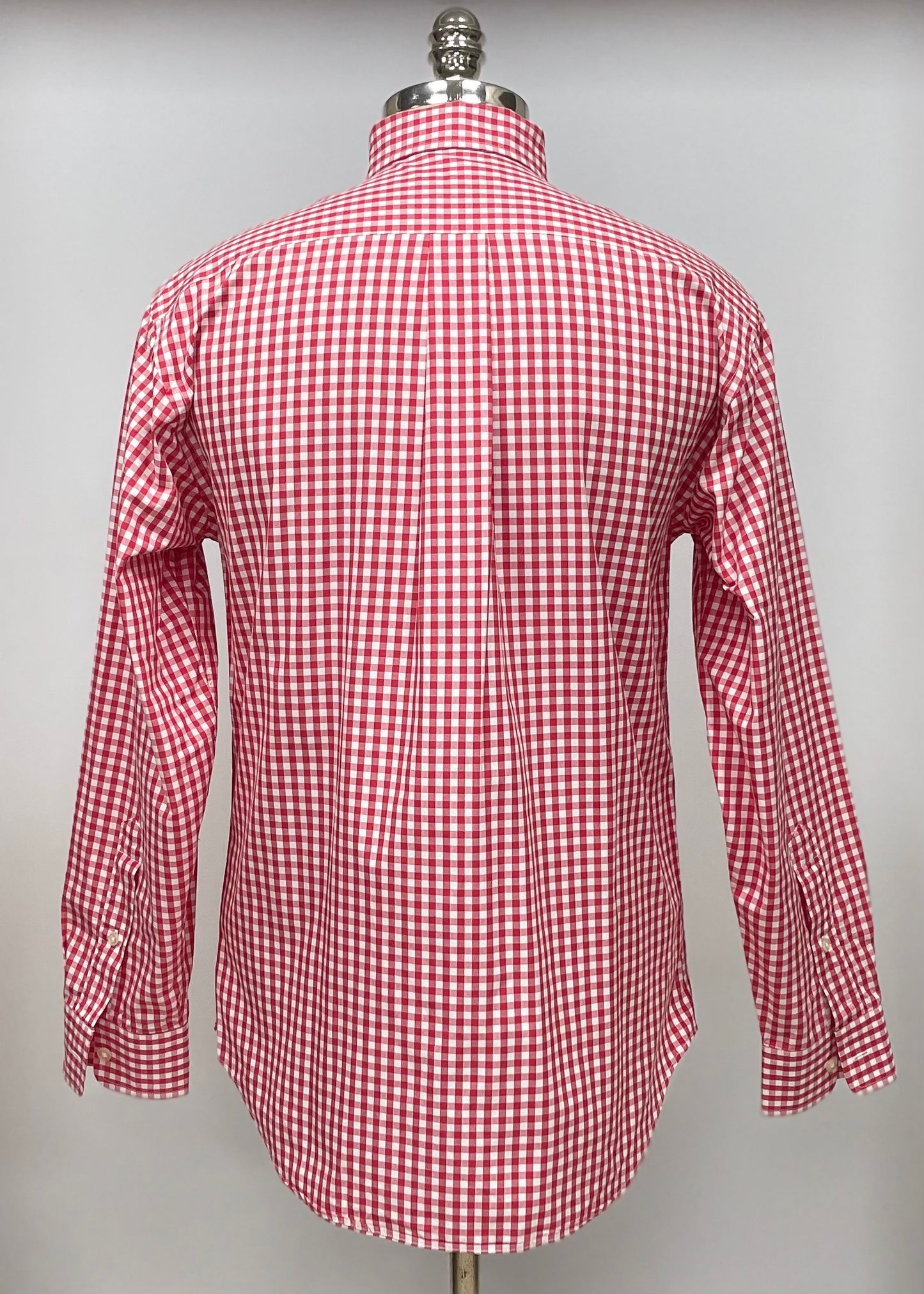 Camisa Vineyard Vines 🐳 con patron de cuadros gingham rojo y blanco Talla S Entalle Regular