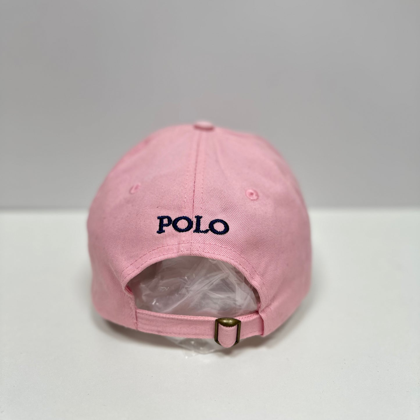 Gorra Polo Ralph Lauren 🏇🏼 color rosado y logo tradicional multicolor