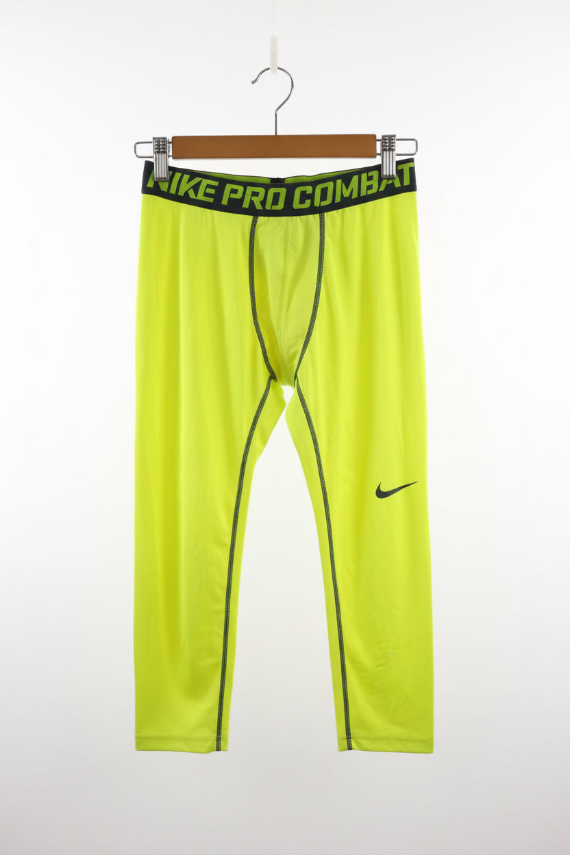 Malla de entrenamiento licra Nike ✔️ Pro Dri-FIT 3/4 para hombre en Color verde intenso Talla L