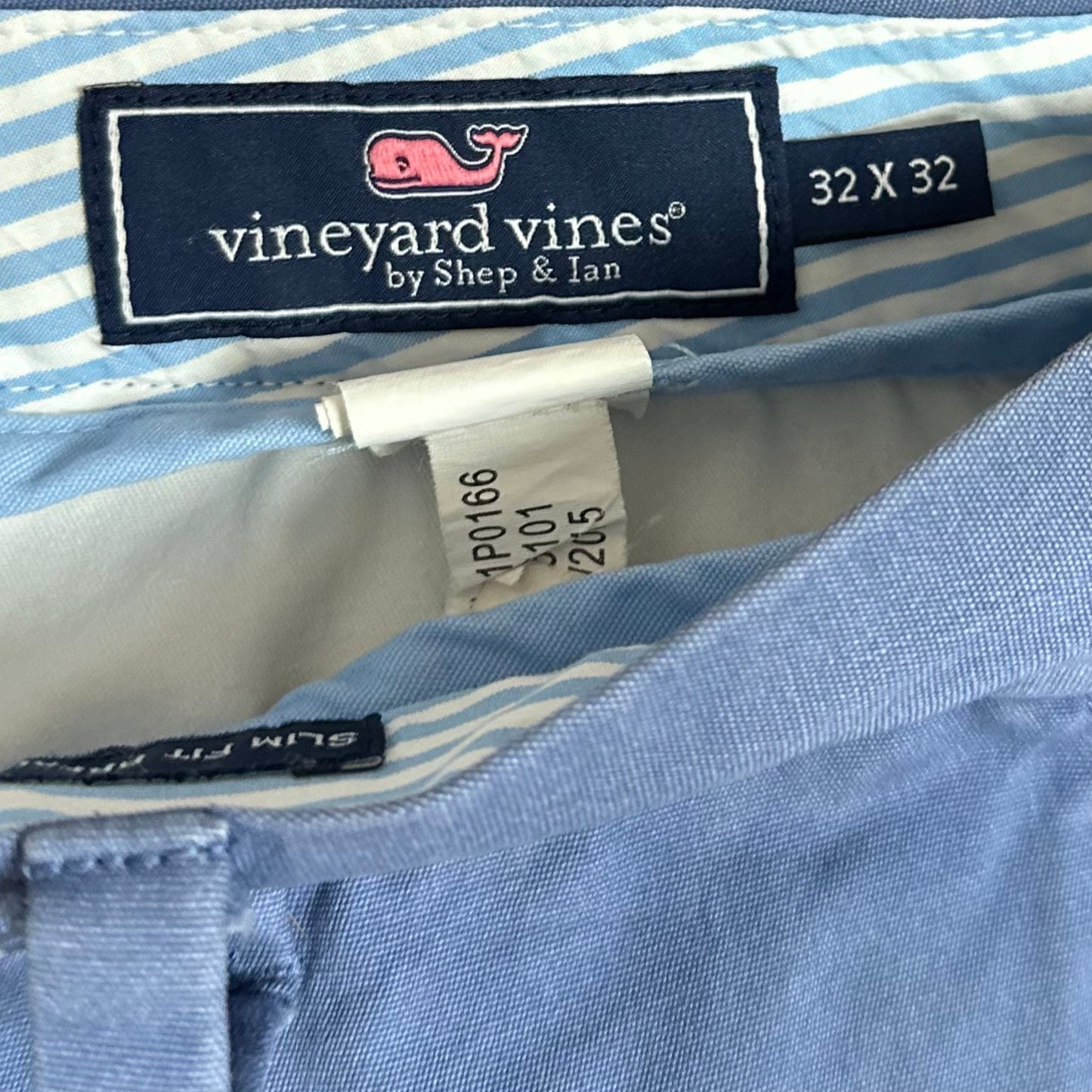 Pantalon casual Vineyard Vines🐳 color azul Talla 32x32 Corte Slim Fit