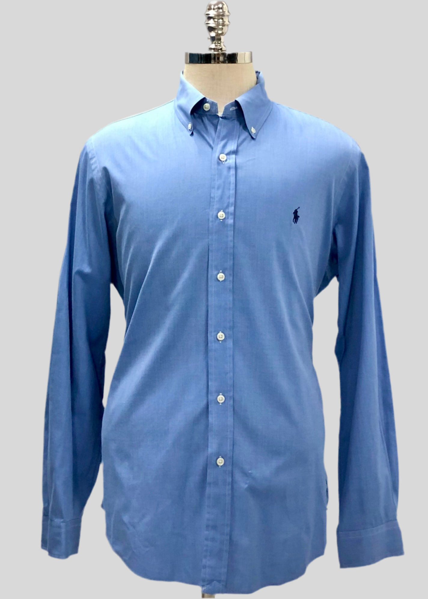 Camisa de botones Polo Ralph Lauren 🏇🏼 en color azul Talla L Entalle Regular (ver descripción)