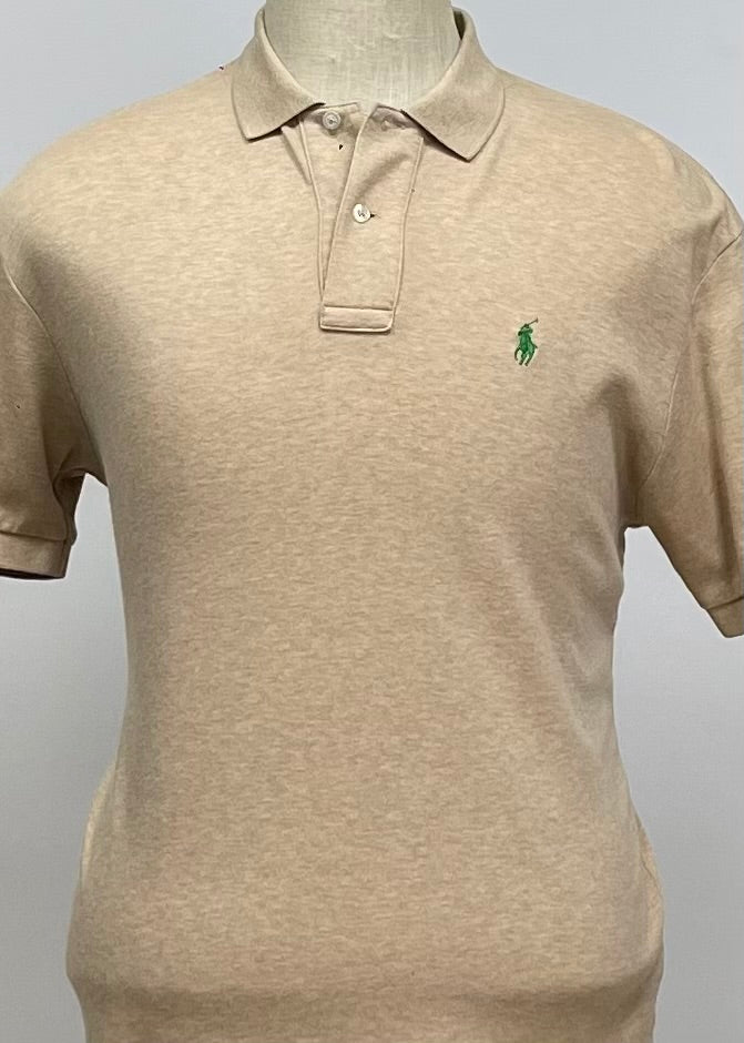 Camiseta Polo Ralph Lauren 🏇🏼color Kaki Talla S Entalle Regular