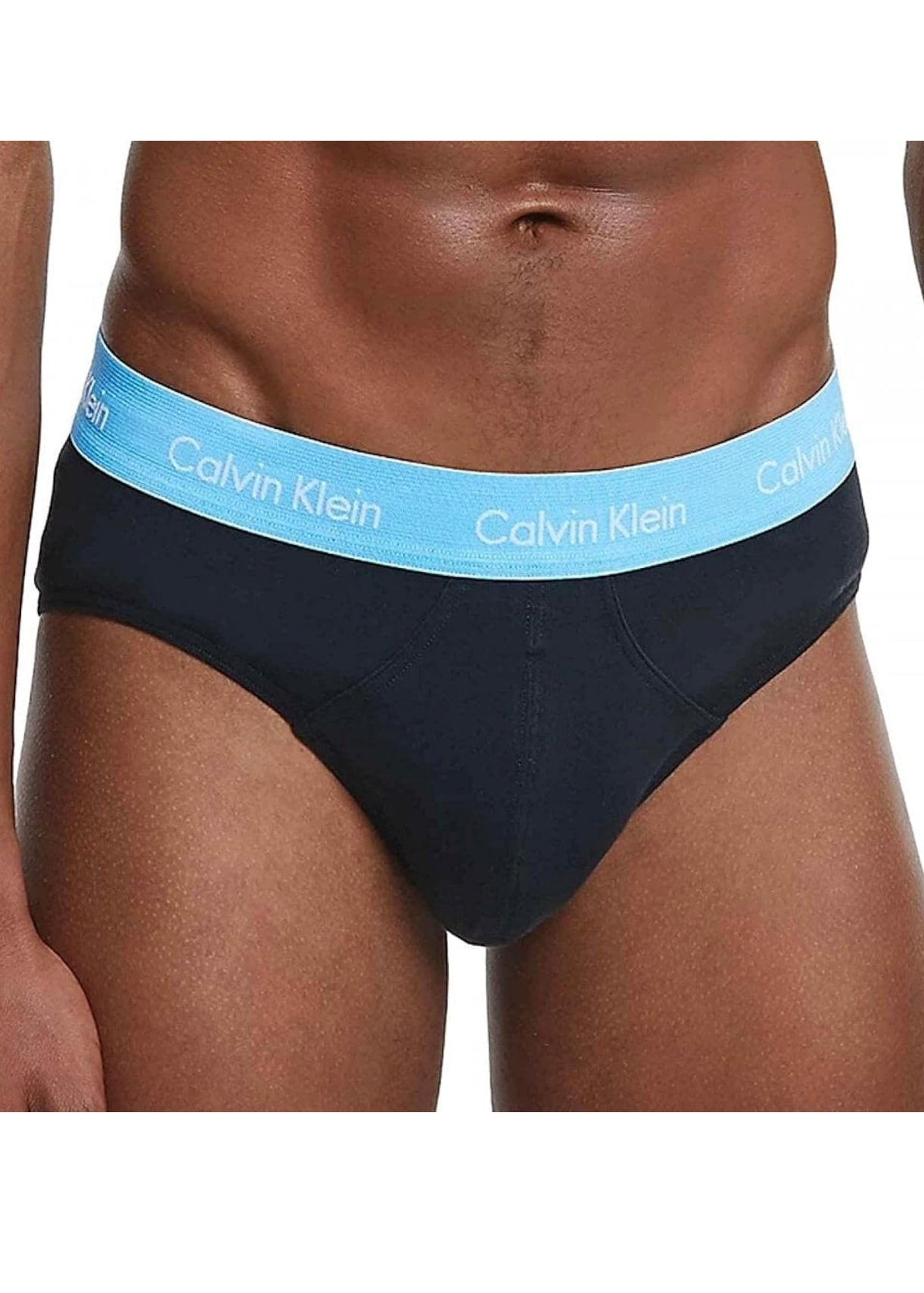 Paquete de 6 Calzoncillos a la cintura Calvin Klein - Tela algodón stretch en color negro Talla XL