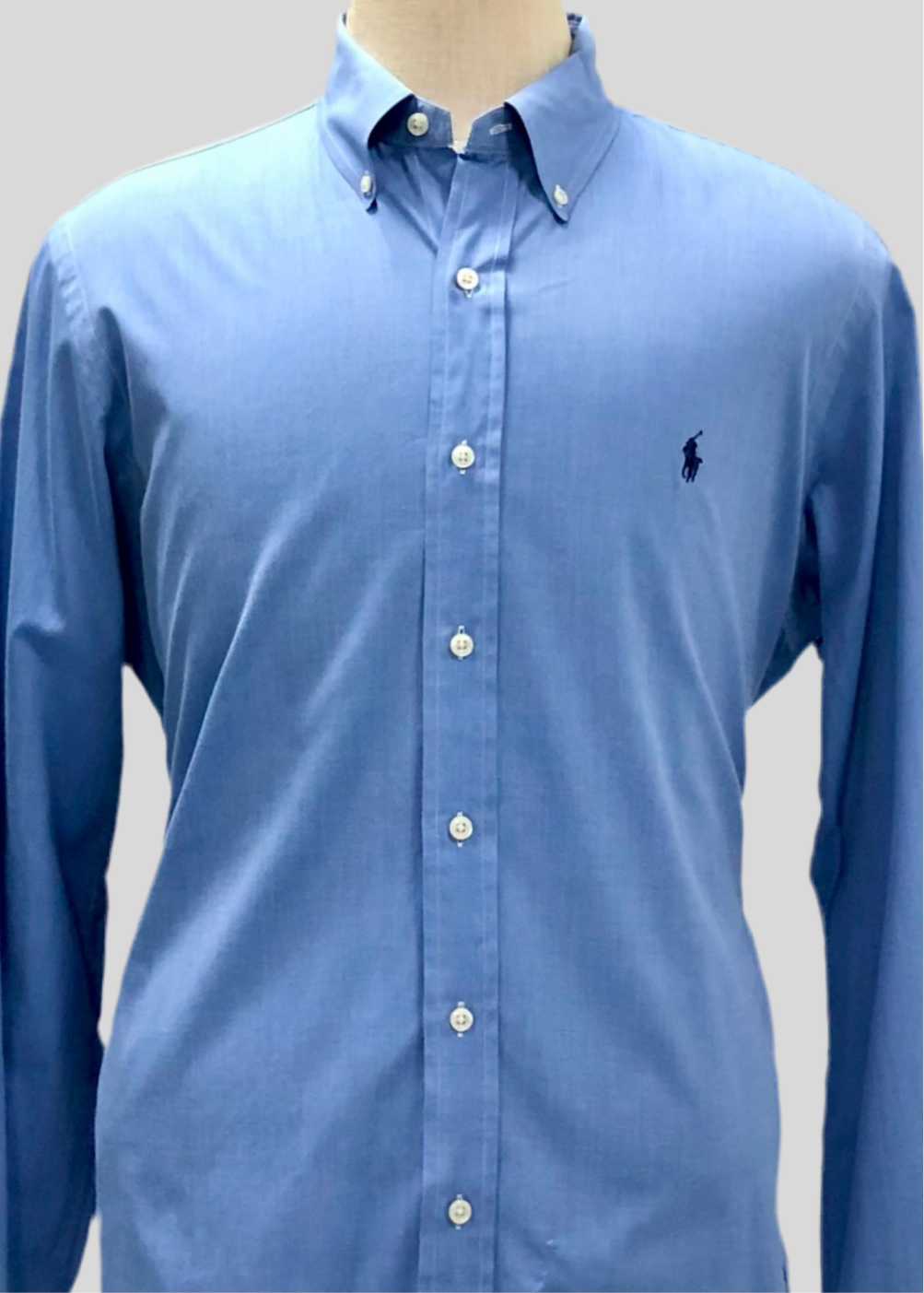 Camisa de botones Polo Ralph Lauren 🏇🏼 en color azul Talla L Entalle Regular (ver descripción)