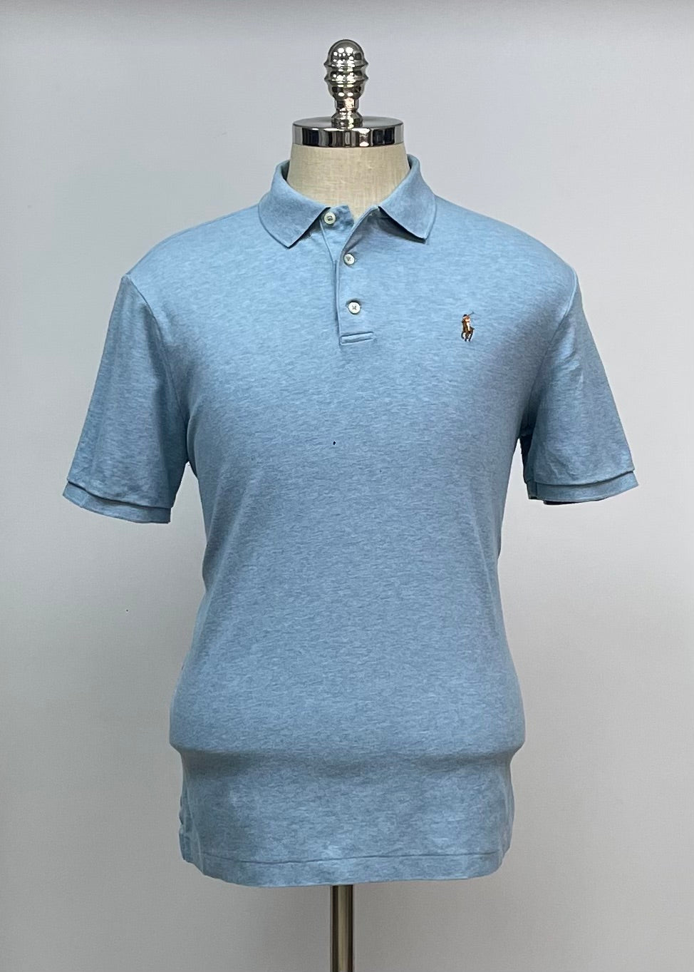 Camiseta Polo Ralph Lauren 🏇🏼 color celeste Talla M Entalle Clásico