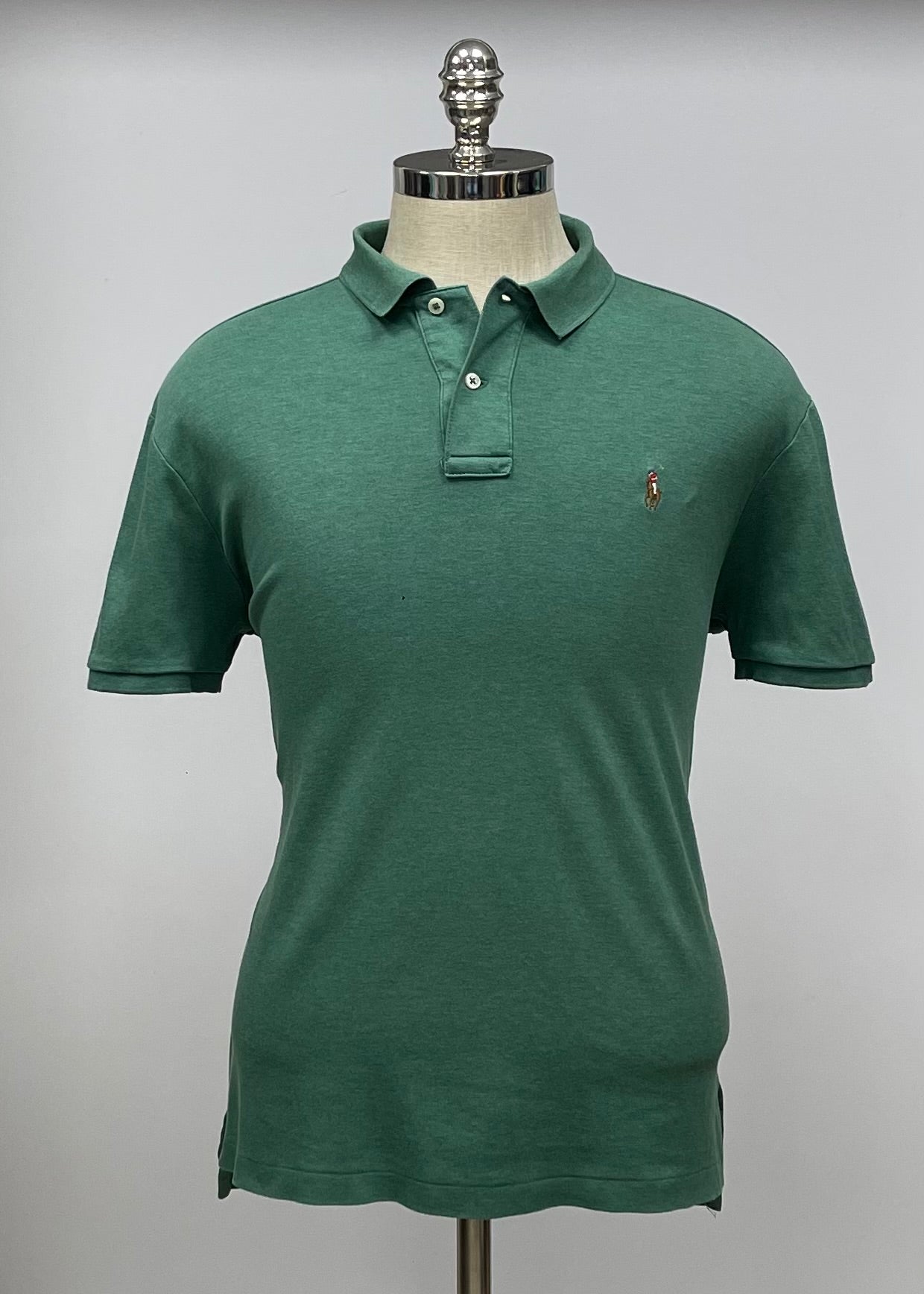 Camiseta Polo Ralph Lauren 🏇🏼 color verde oscuro Talla L Entalle Regular