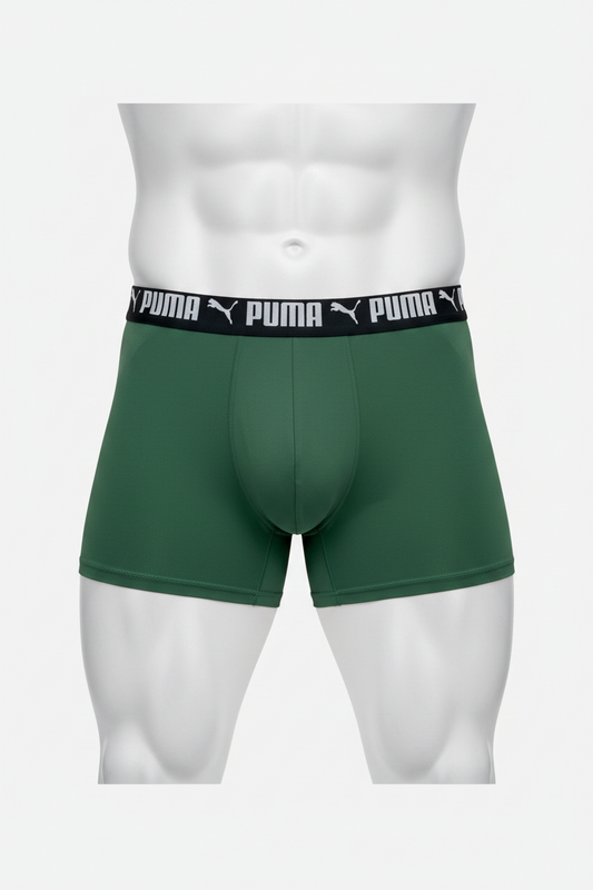 Boxers Briefs Puma 🐆 Tela Performance color verde claro Talla L