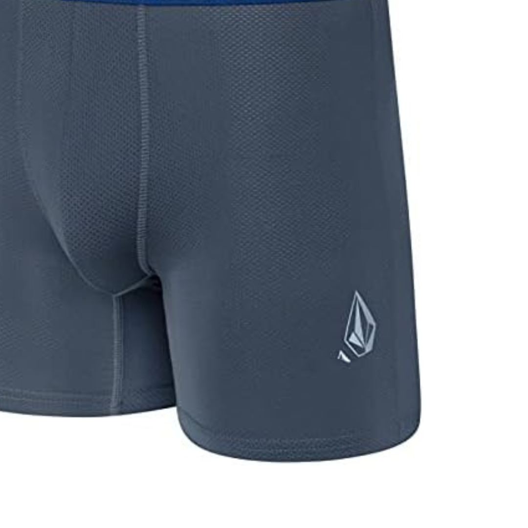 Boxers Briefs Volcom 🏄🏽‍♂️ Tela Performance color gris Talla L