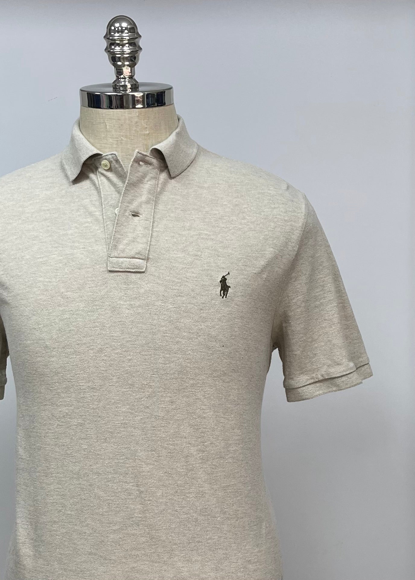 Camiseta Polo Ralph Lauren 🏇🏼 color crema Talla M Entalle Clásico