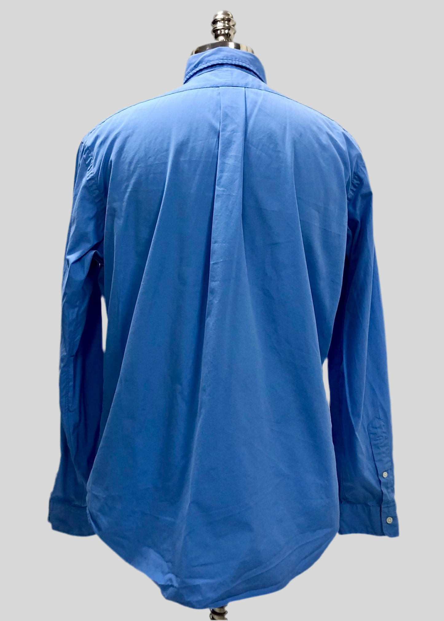 Camisa de botones Polo Ralph Lauren 🏇🏼 color celeste Talla L Entalle Clásico