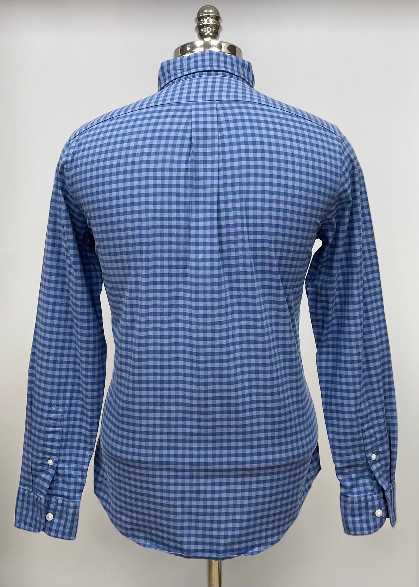 Camisa de cuadros Vineyard Vines 🐳 de cuadros gingham en color azul y gris Talla S Entalle Slim Fit