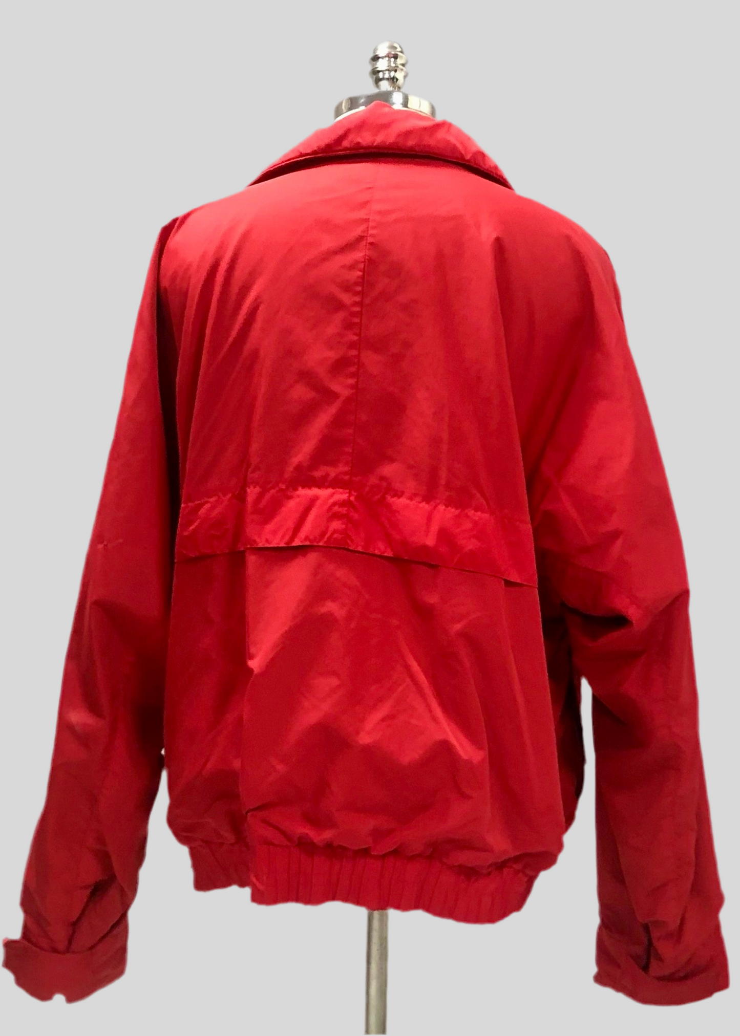 Jacket Columbia 🔷 color rojo con zíper completo Talla XL (ver descripción)