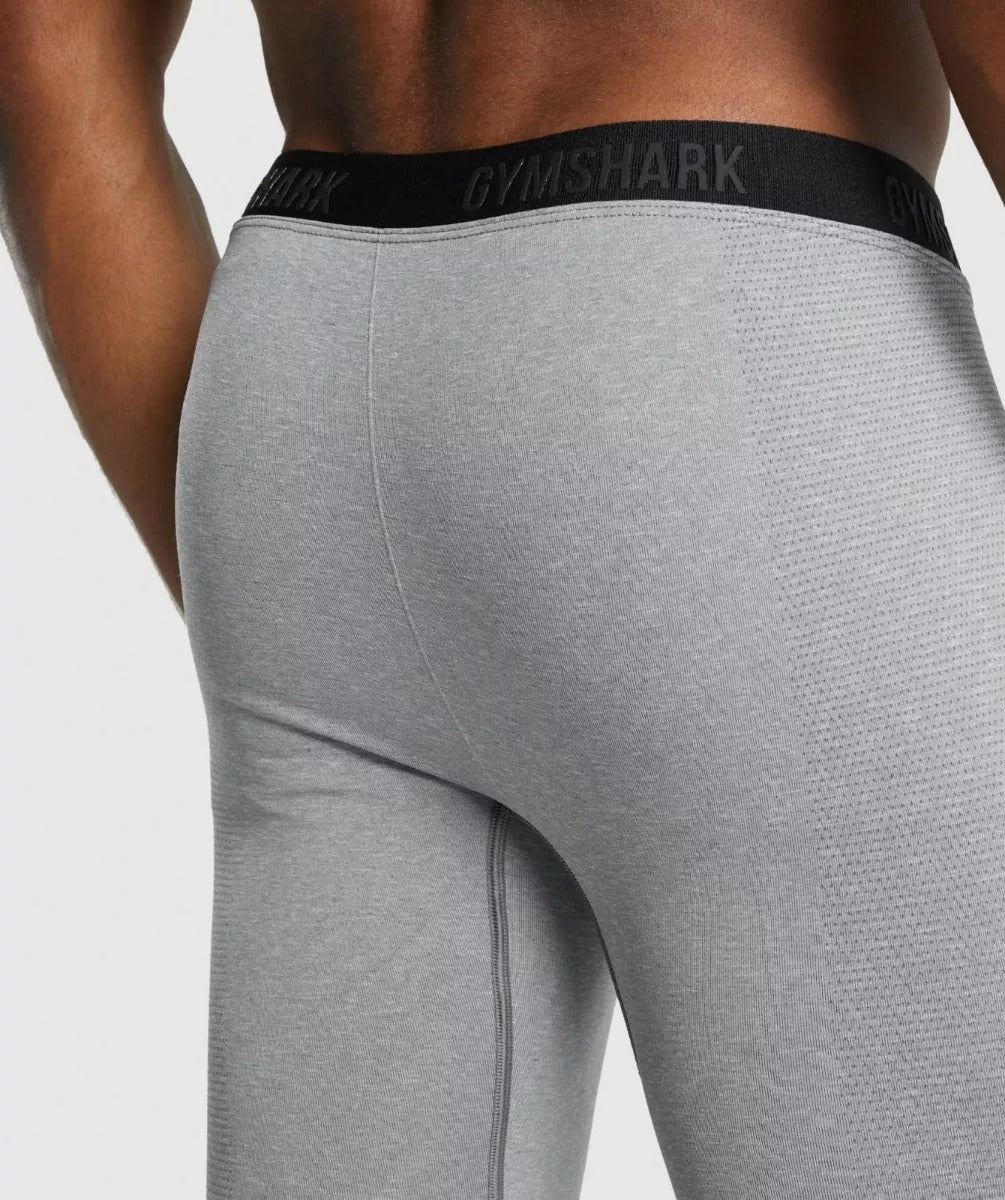 Mallas de entrenamiento Gymshark 🏋🏽 para hombre en Color gris y cintura en negro Talla L