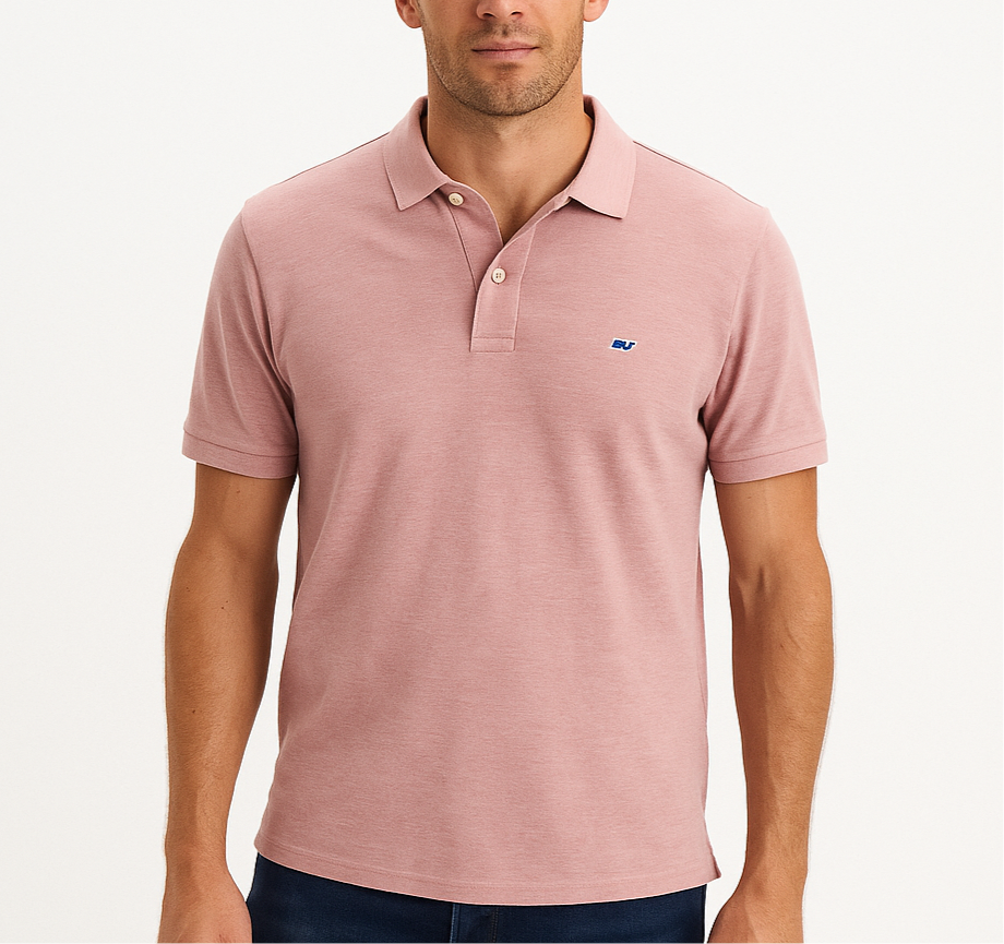 Camiseta Polo Vineyard Vines 🐳 color rosado claro Talla S Entalle Slim Fit