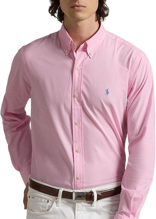 Camisa de botones Polo Ralph Lauren 🏇🏼 Oxford en color rosado Talla XXL Entalle Clásico