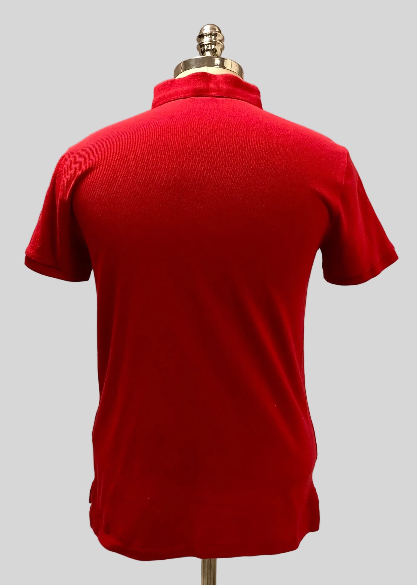 Camiseta Polo Ralph Lauren 🏇🏼color rojo Talla M Entalle Custom Slim Fit (ver descripción)