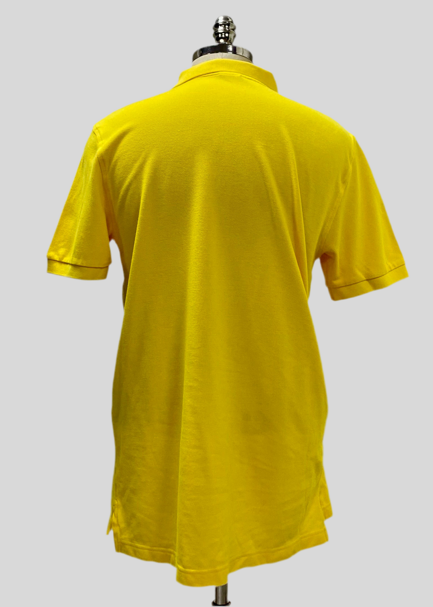 Camiseta Polo Brooks Brothers 🐑 color amarillo intenso Talla L Entalle Slim Fit