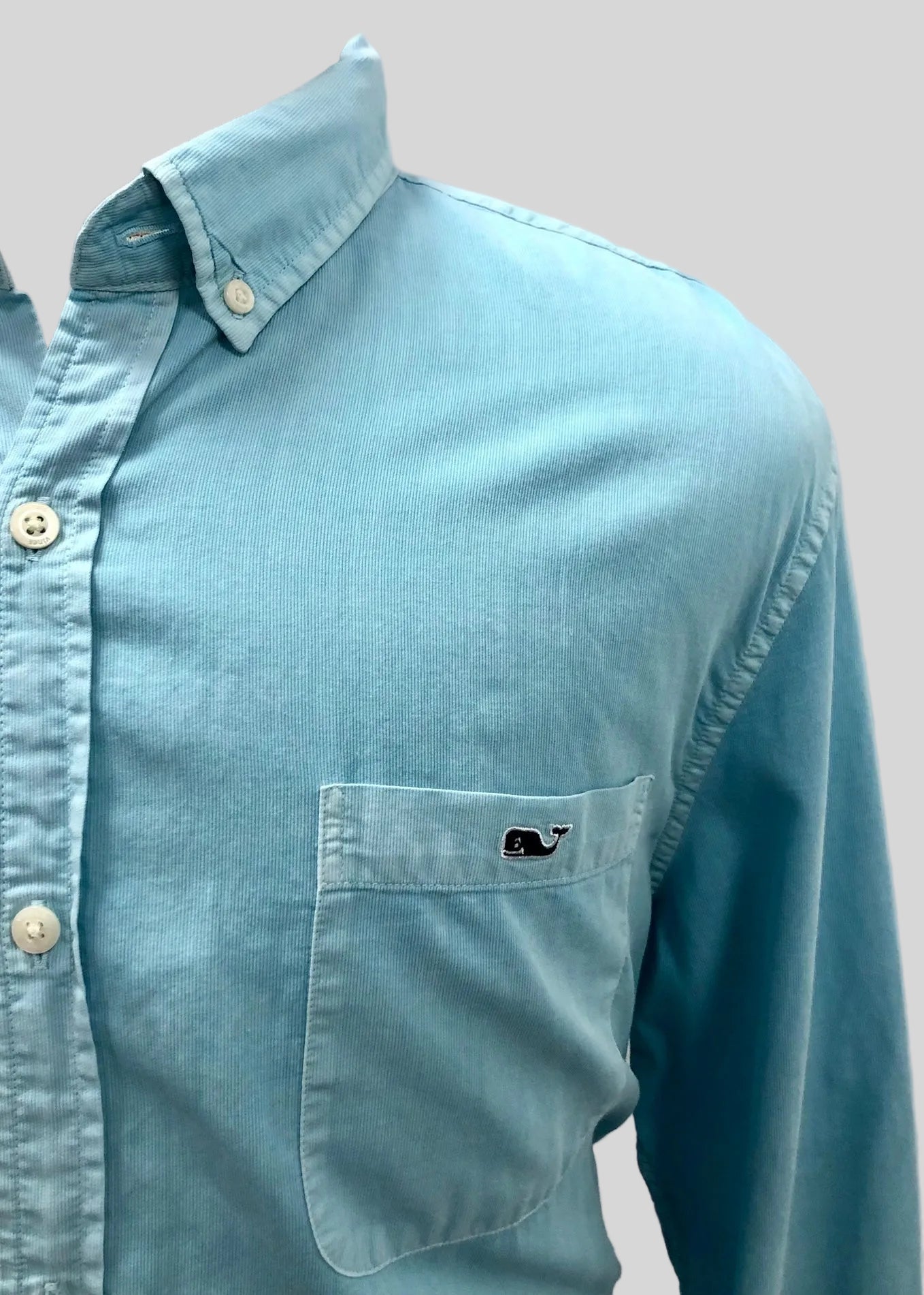 Camisa de botones Vineyard Vines 🐳 Color celeste Talla XL Entalle Slim Fit (ver descripción)