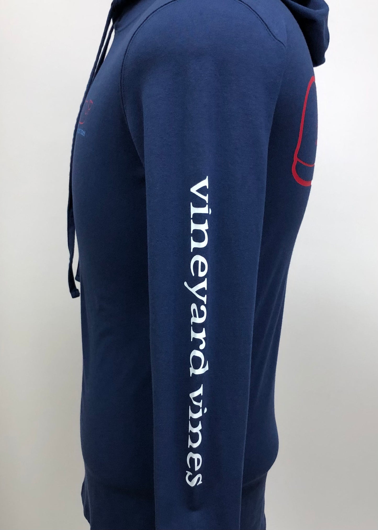 Camiseta con capucha Vineyard Vines 🐳 color azul navy con Diseño de Ballena Talla XS