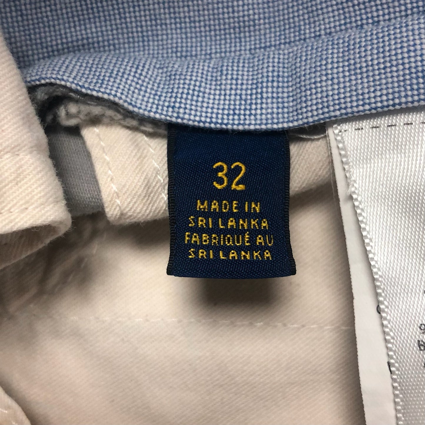 Short Casual Polo Ralph Lauren🏇 color gris claro talla 32