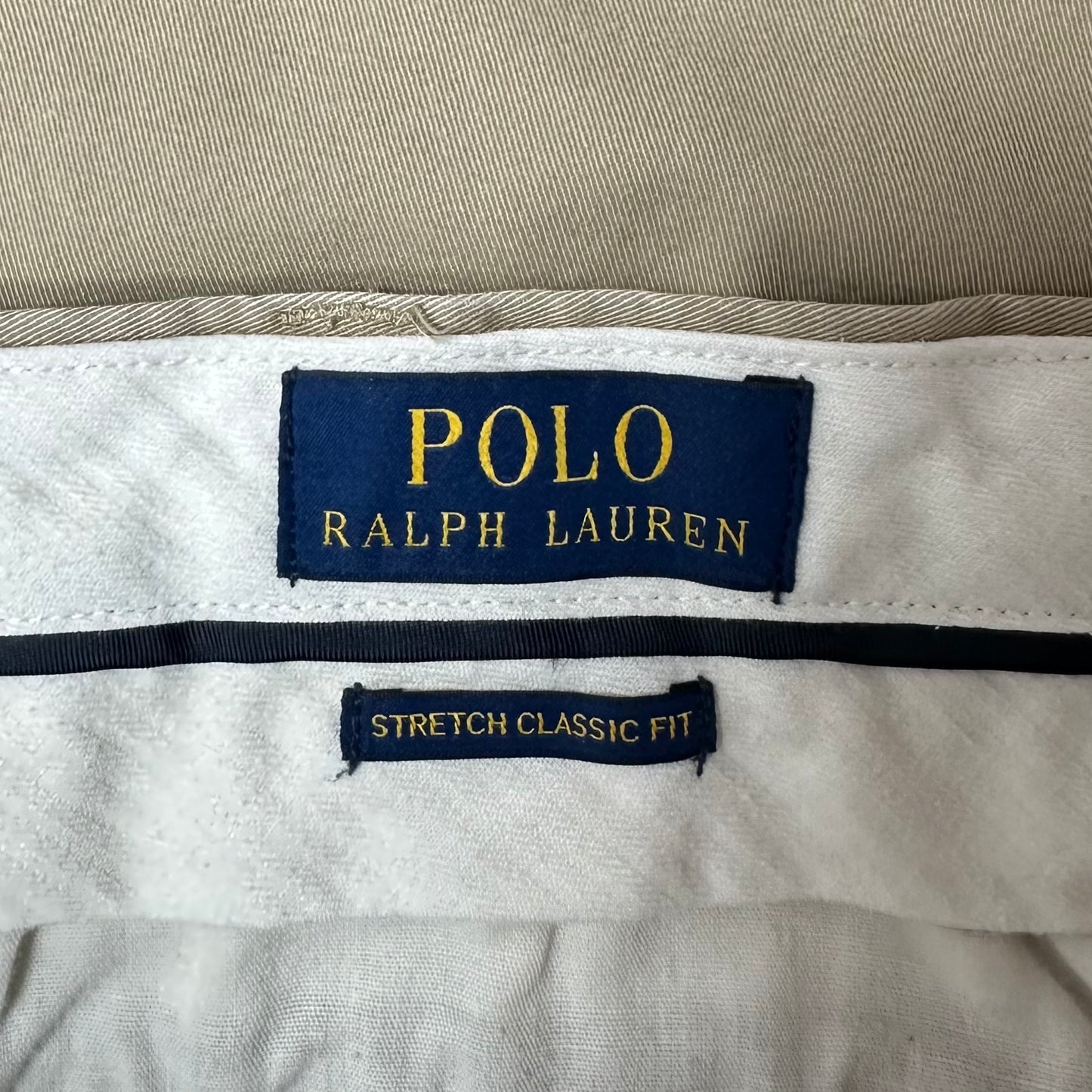 Short Casual Polo Ralph Lauren color Kaki talla 36