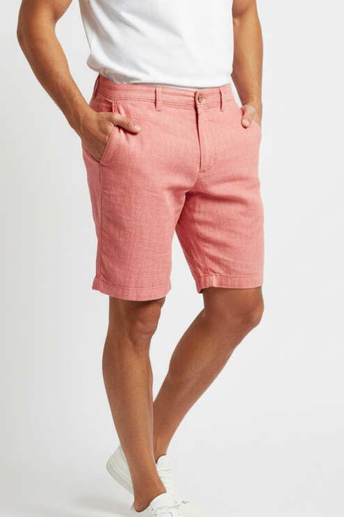 Short Casual Banana Republic 🇺🇸 color rojo claro talla 32