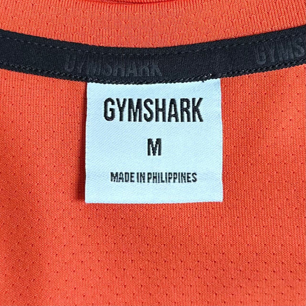 Camiseta de entrenamiento cuello redondo Gymshark 🏋🏽 color naranja manga corta Talla M