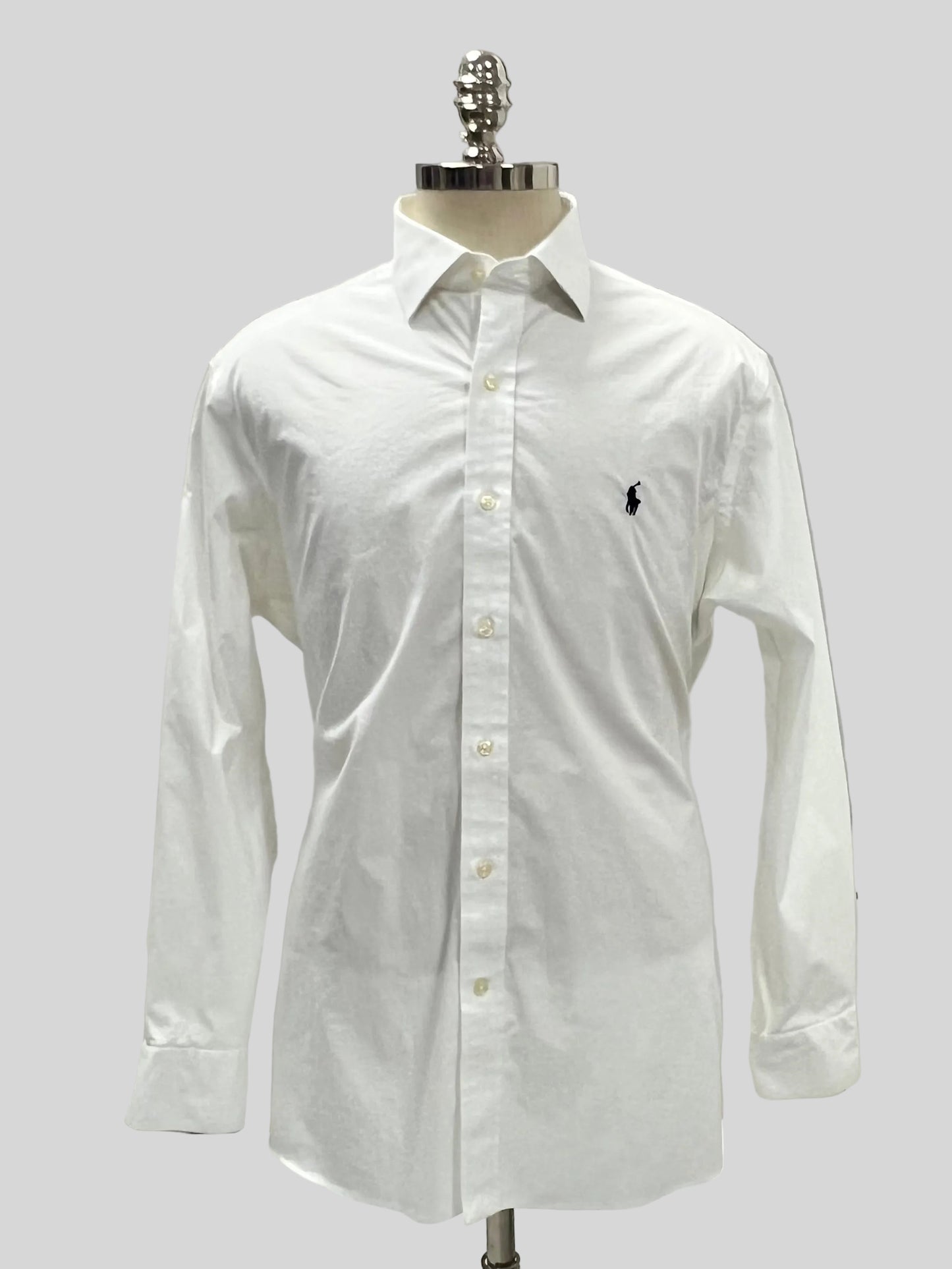 Camisa de botones Polo Ralph Lauren 🏇🏼  en color blanco Talla XL Entalle Regular
