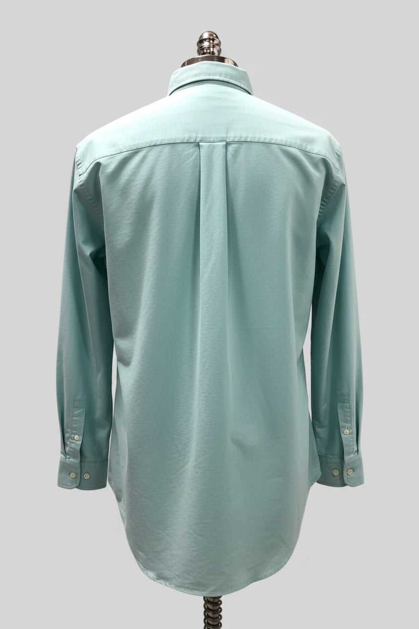 Camisa de botones Polo Ralph Lauren 🏇🏼 Oxford color turquesa Talla L Entalle Regular (ver descripción)