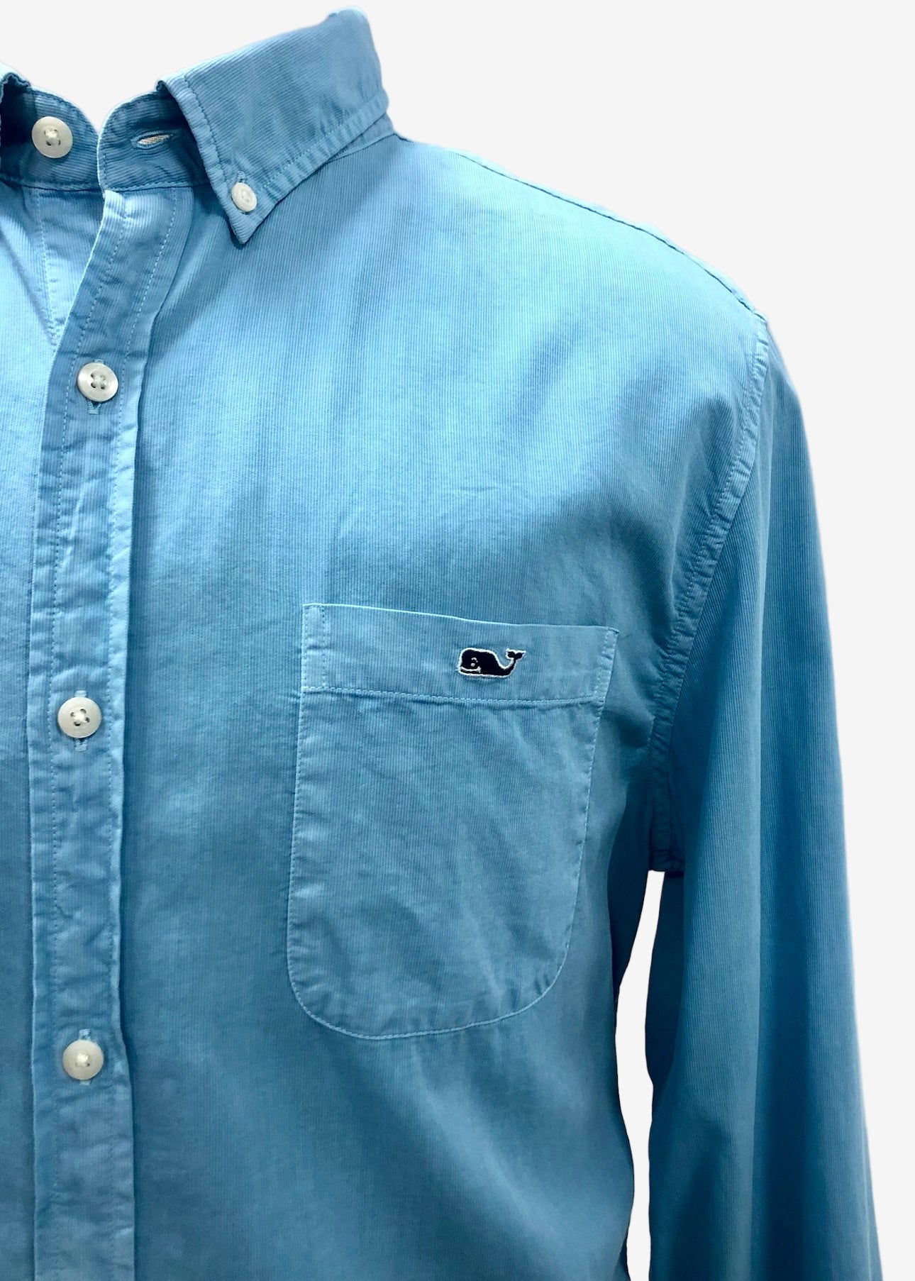 Camisa de botones Vineyard Vines 🐳 Color celeste Talla L Entalle Slim Fit