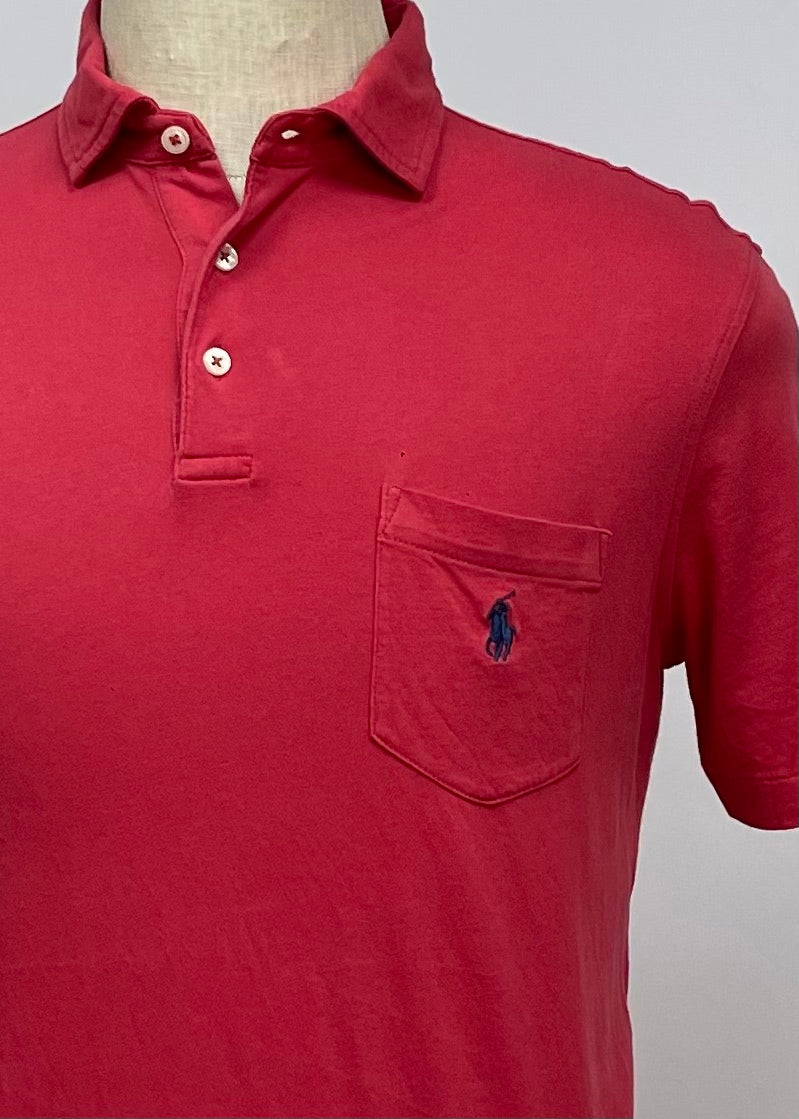 Camiseta Polo Ralph Lauren 🏇🏼 color rojo Talla M Entalle Regular