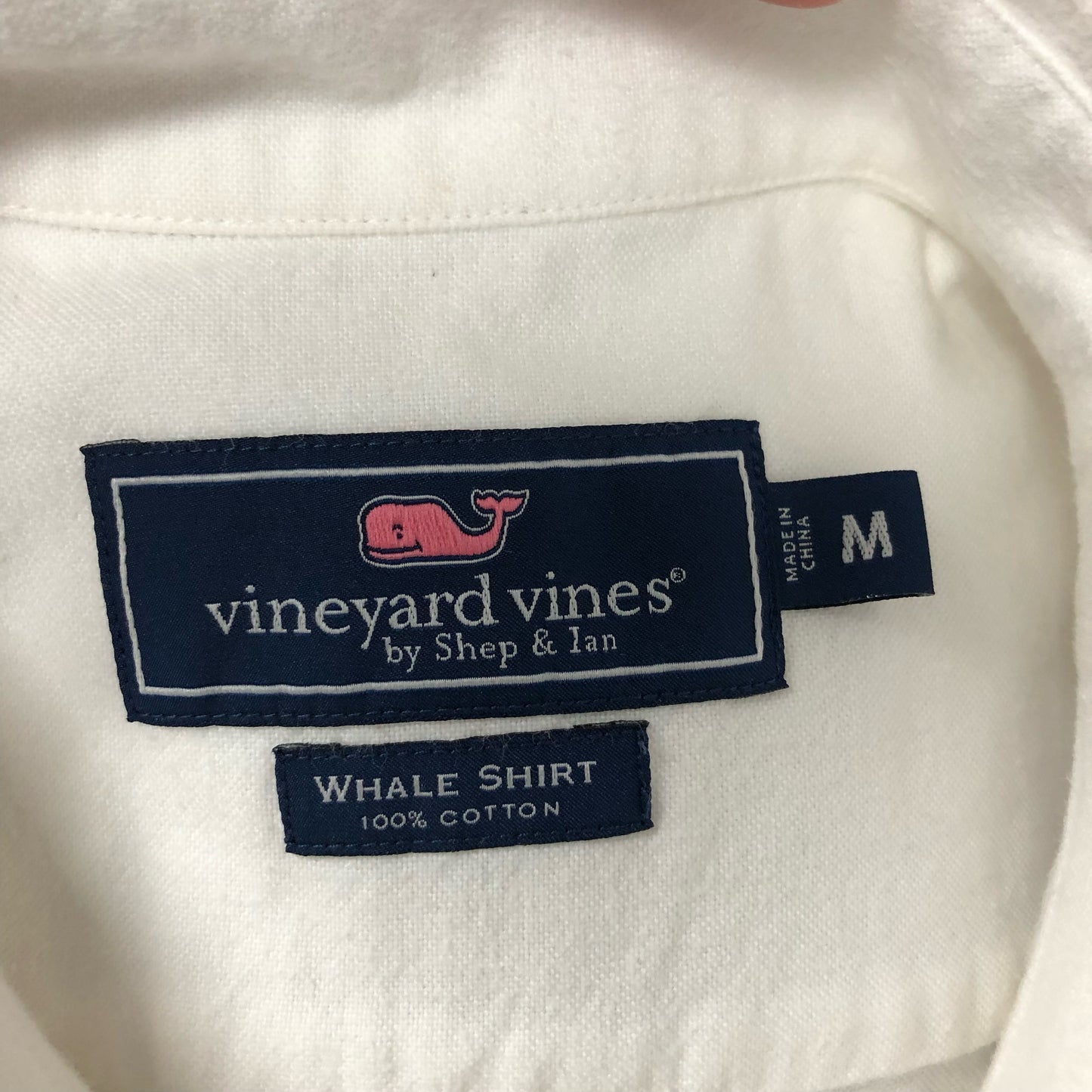 Camisa de botones Vineyard Vines 🐳  Color blanco Talla M Entalle Regular