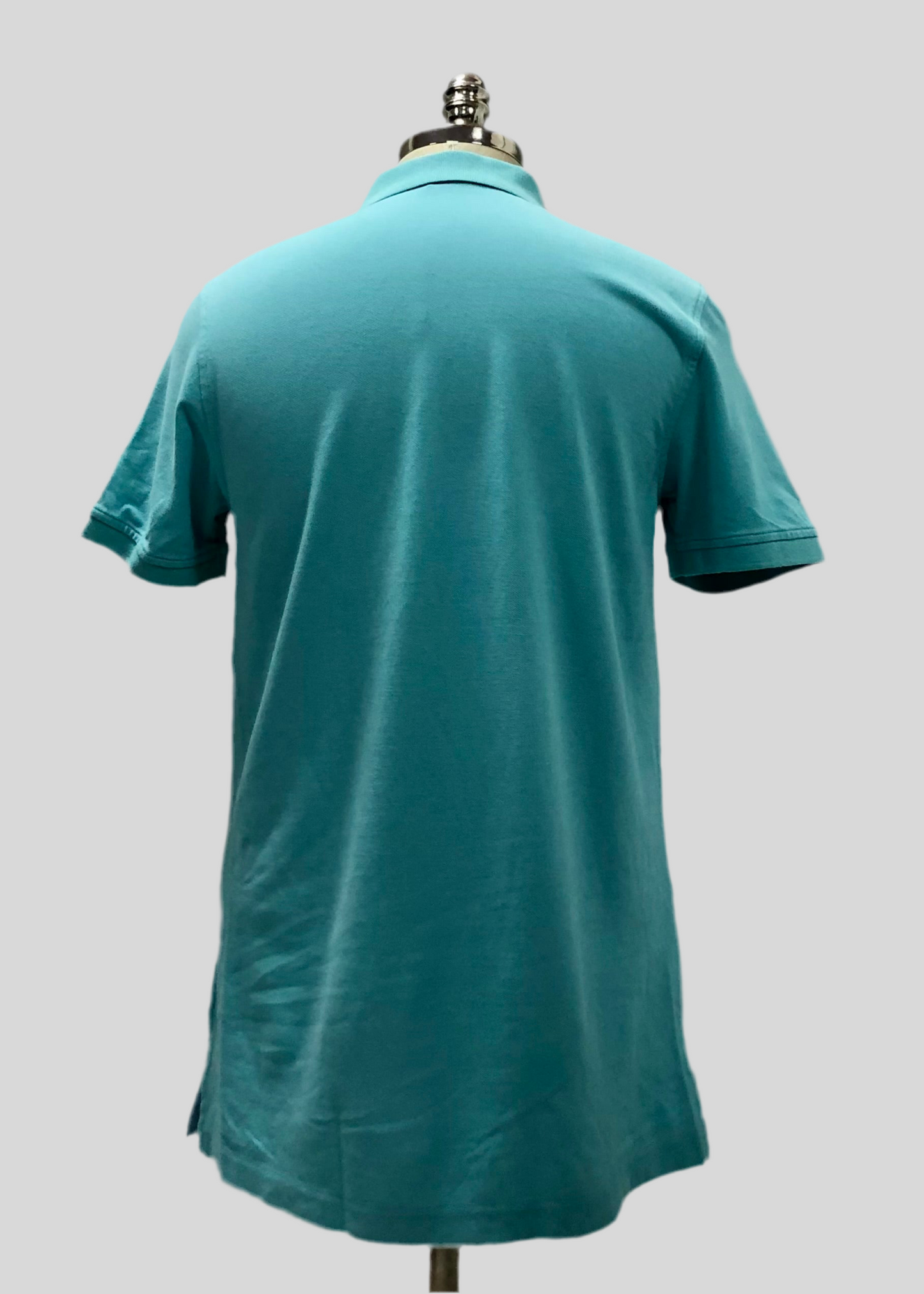 Camiseta Polo Brooks Brothers 🐑 color turquesa claro Talla M Entalle Slim Fit