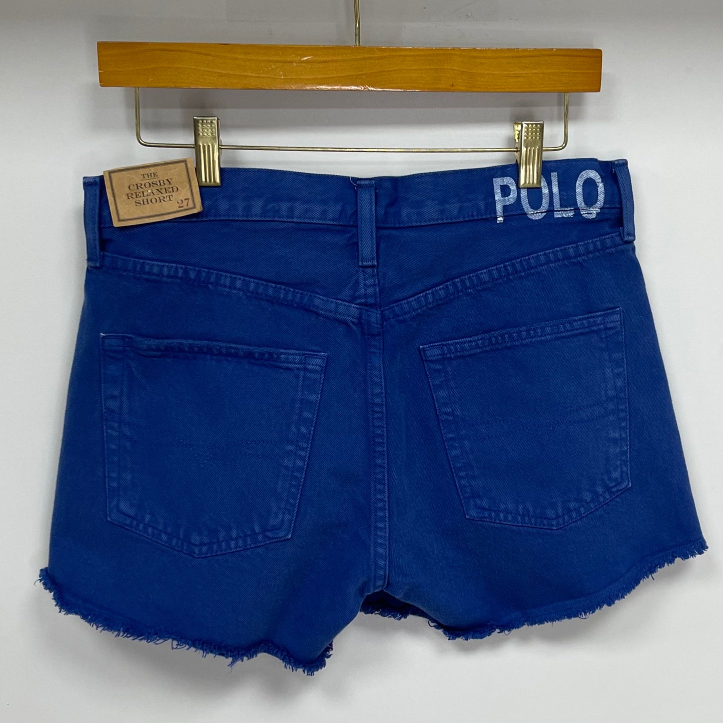 Short de mujer Polo Ralph Lauren 🏇🏼 Jeans en color azul con logo en blanco Talla S